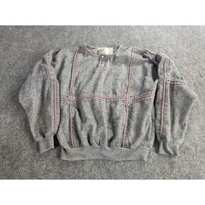 Visage Astro Mode Sweater Womens  Medium Gray Vintage